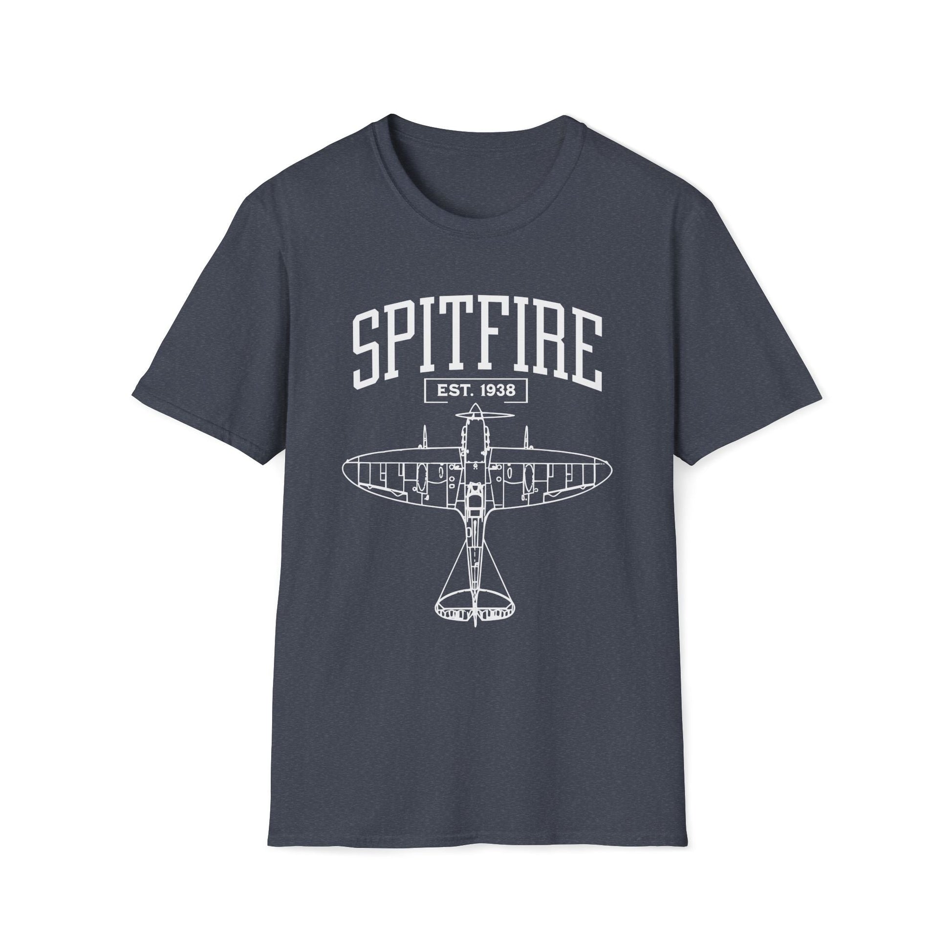 Spitfire Premium WWII T Shirt Pilot gifts warbird t shirt