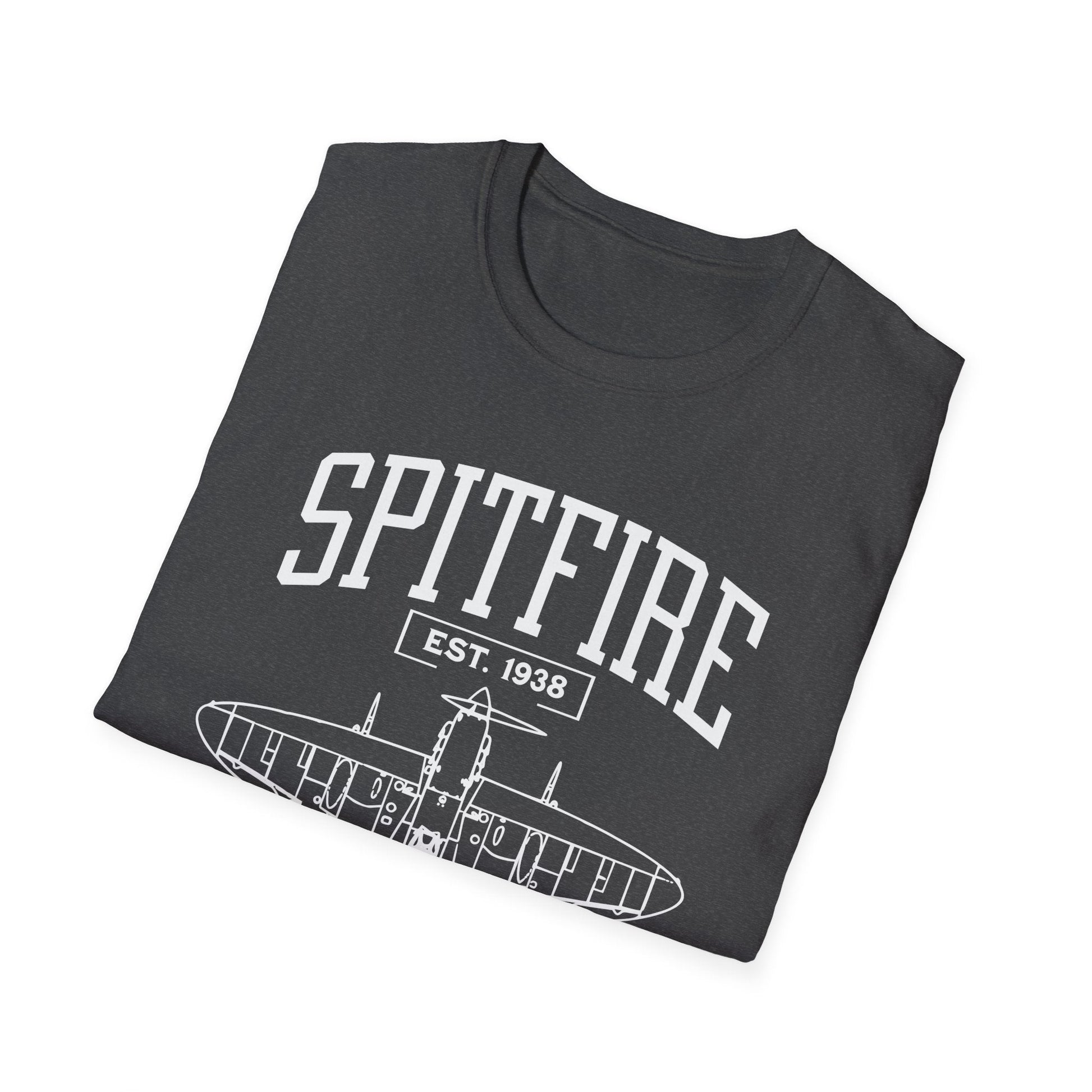 Spitfire Premium WWII T Shirt Pilot gifts warbird t shirt