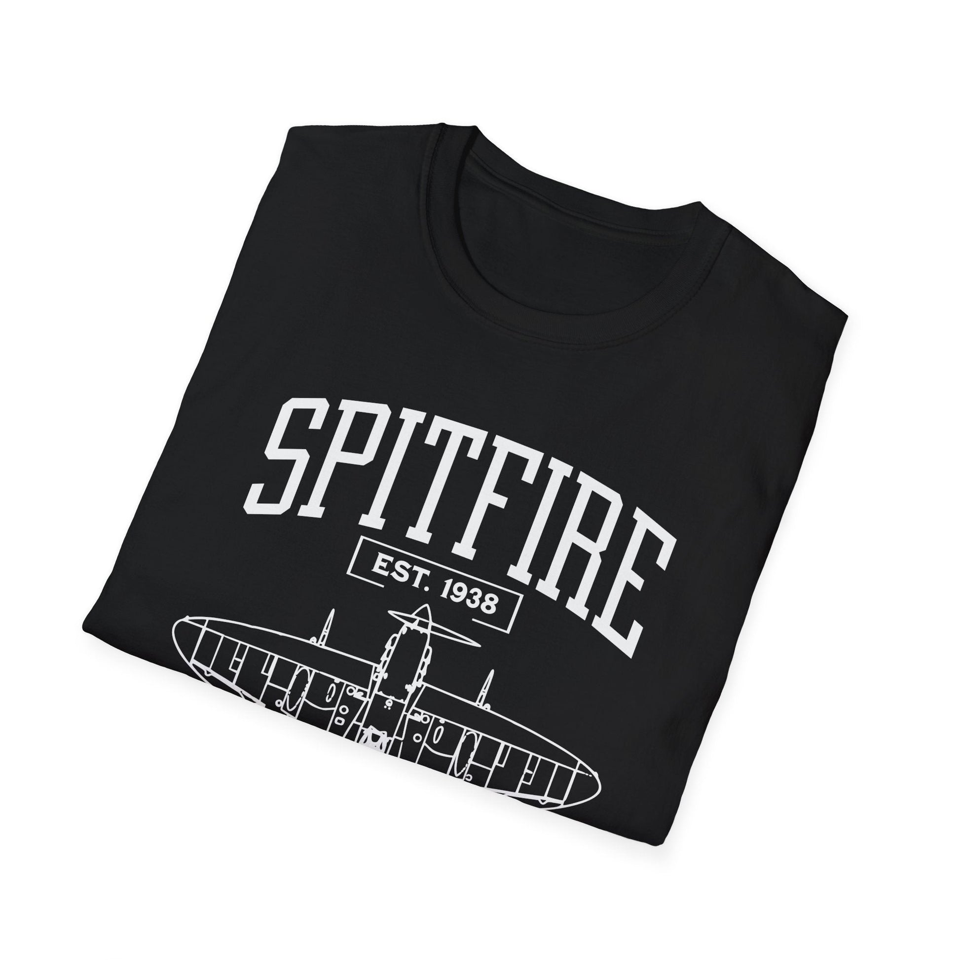 Spitfire Premium WWII T Shirt Pilot gifts warbird t shirt