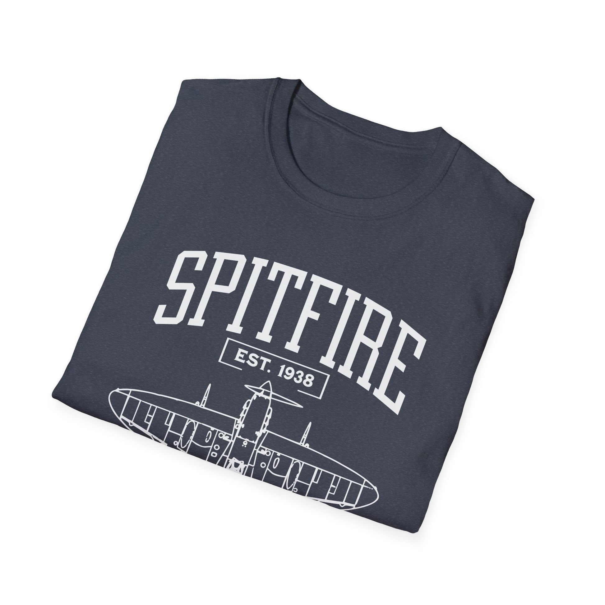 Spitfire Premium WWII T Shirt Pilot gifts warbird t shirt