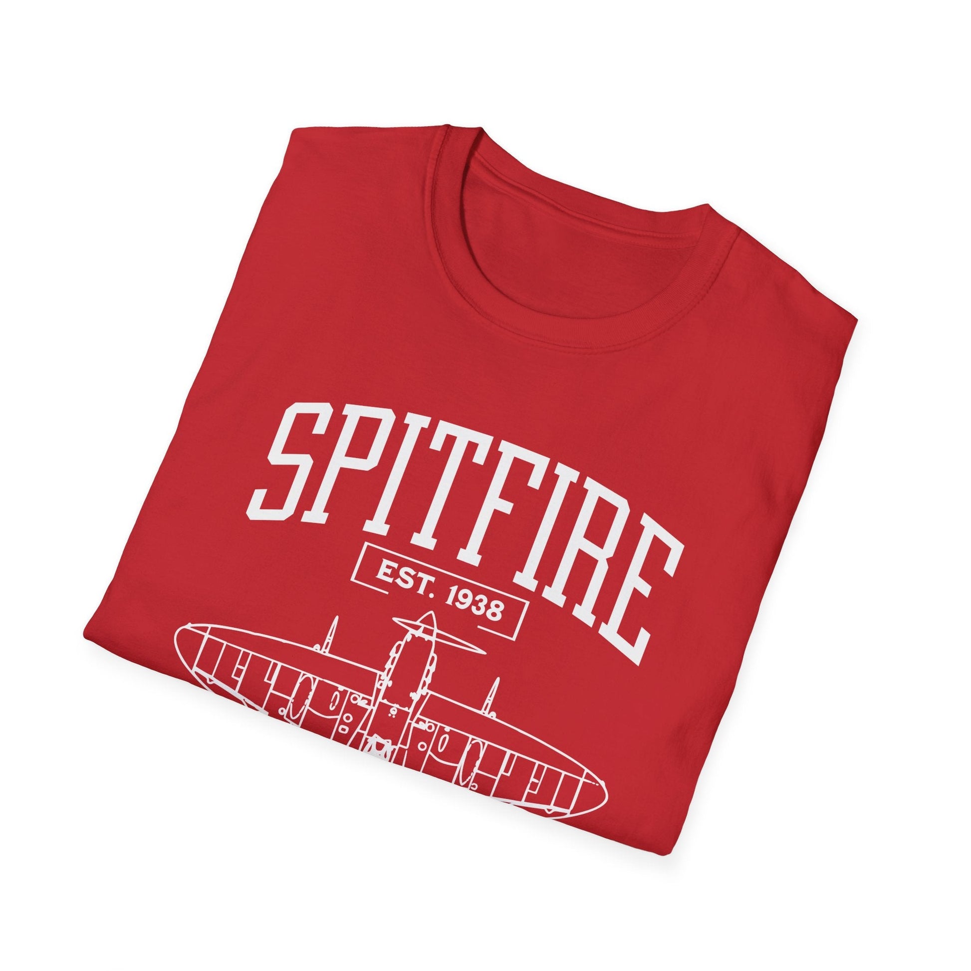Spitfire Premium WWII T Shirt Pilot gifts warbird t shirt