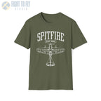 Spitfire - T-Shirt - Pilot gifts - WWII warbird t-shirt