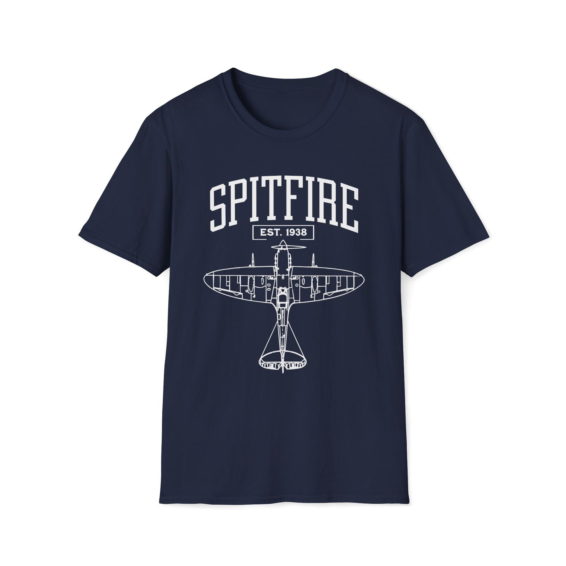 Spitfire Premium WWII T Shirt Pilot gifts warbird t shirt
