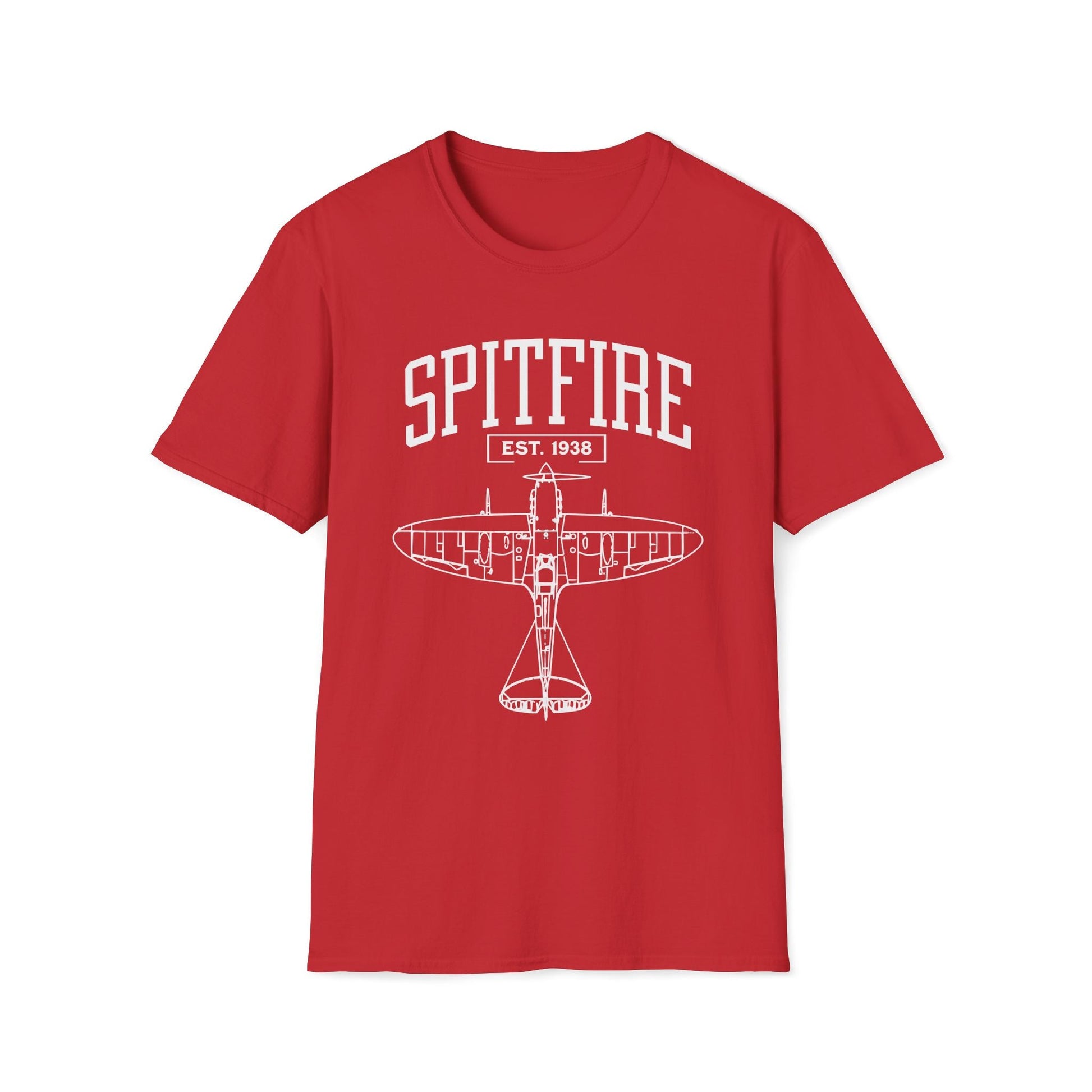 Spitfire Premium WWII T Shirt Pilot gifts warbird t shirt