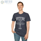 Spitfire - T-Shirt - Pilot gifts - WWII warbird t-shirt