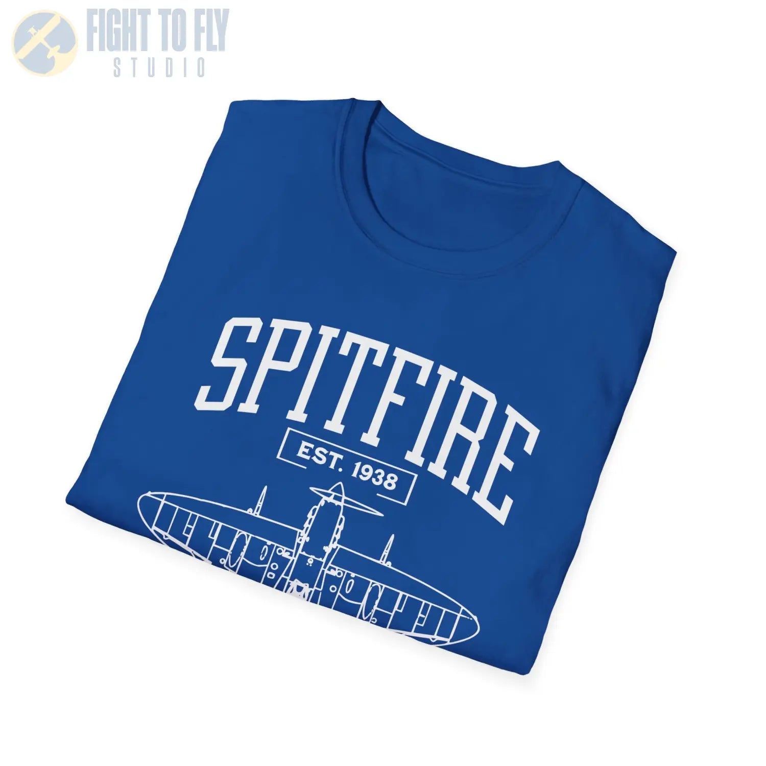 Spitfire - T-Shirt - Pilot gifts - WWII warbird t-shirt