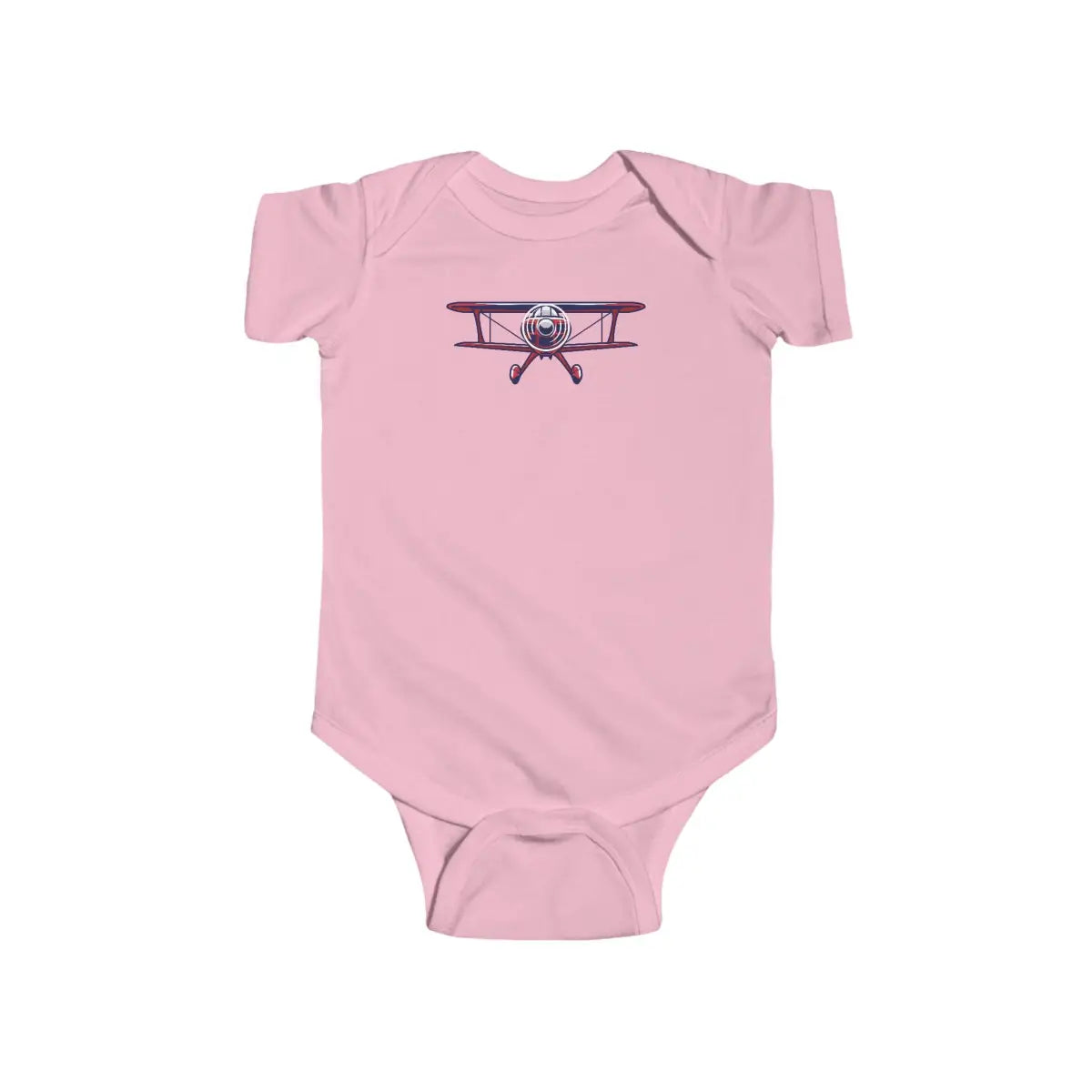 Sporty Biplane Baby Bodysuit - Kids clothes - Gifts for pilots - Aviation apparel
