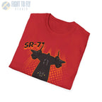 SR-71 Blackbird Comic Style T-Shirt - Pilot gifts - WWII warbird t-shirt