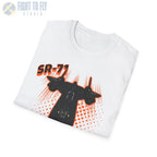 SR-71 Blackbird Comic Style T-Shirt - Pilot gifts - WWII warbird t-shirt
