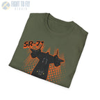 SR-71 Blackbird Comic Style T-Shirt - Pilot gifts - WWII warbird t-shirt