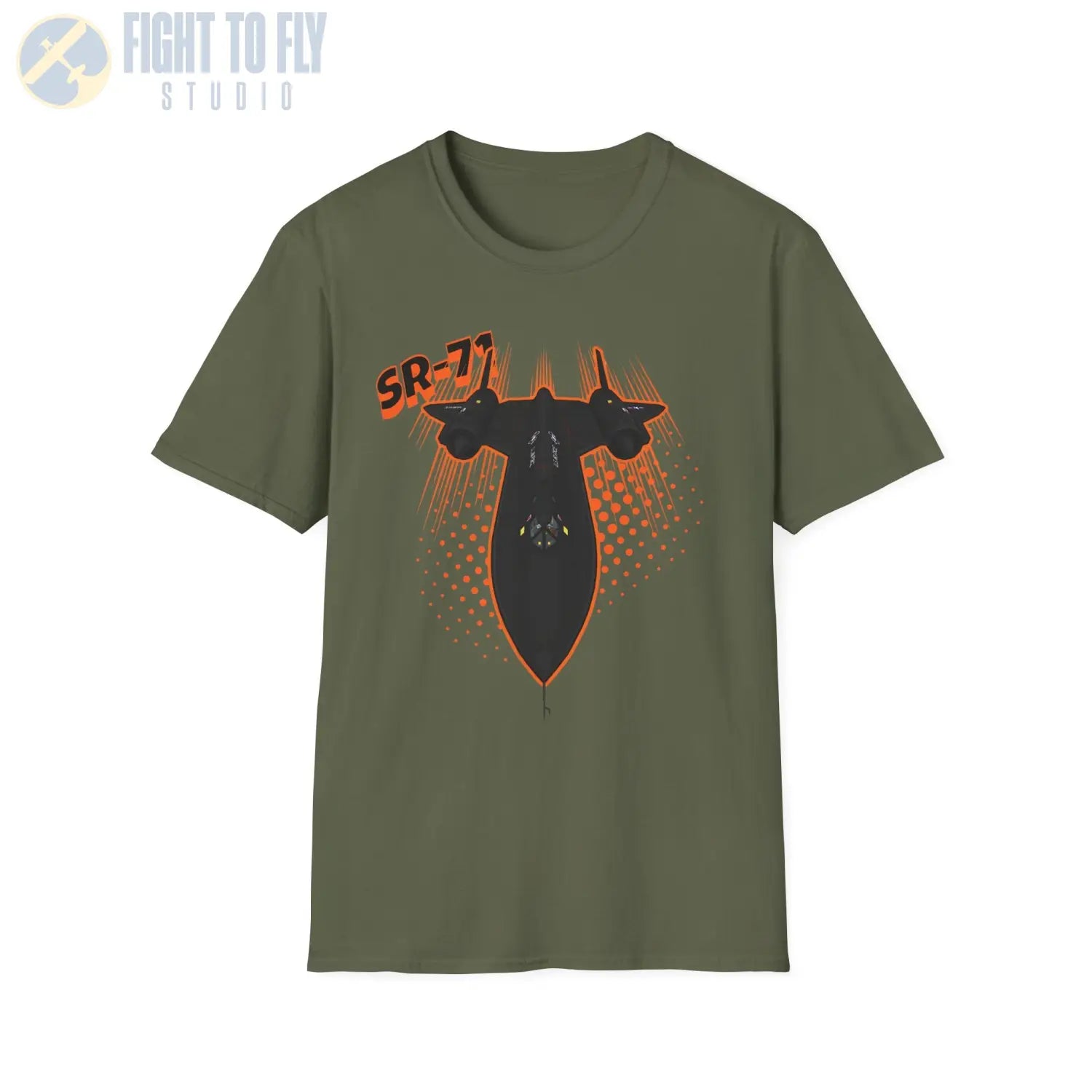 SR-71 Blackbird Comic Style T-Shirt - Pilot gifts - WWII warbird t-shirt
