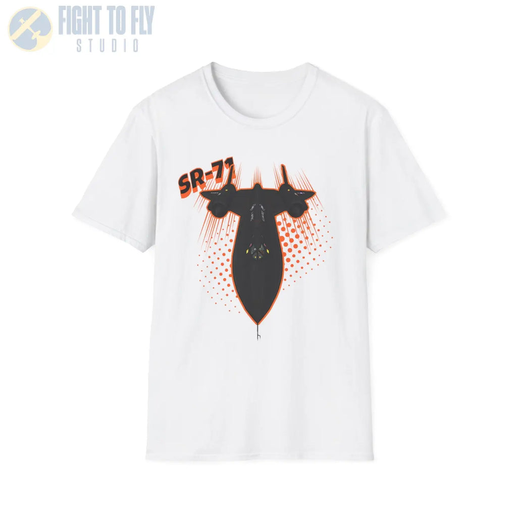 SR-71 Blackbird Comic Style T-Shirt - Pilot gifts - WWII warbird t-shirt