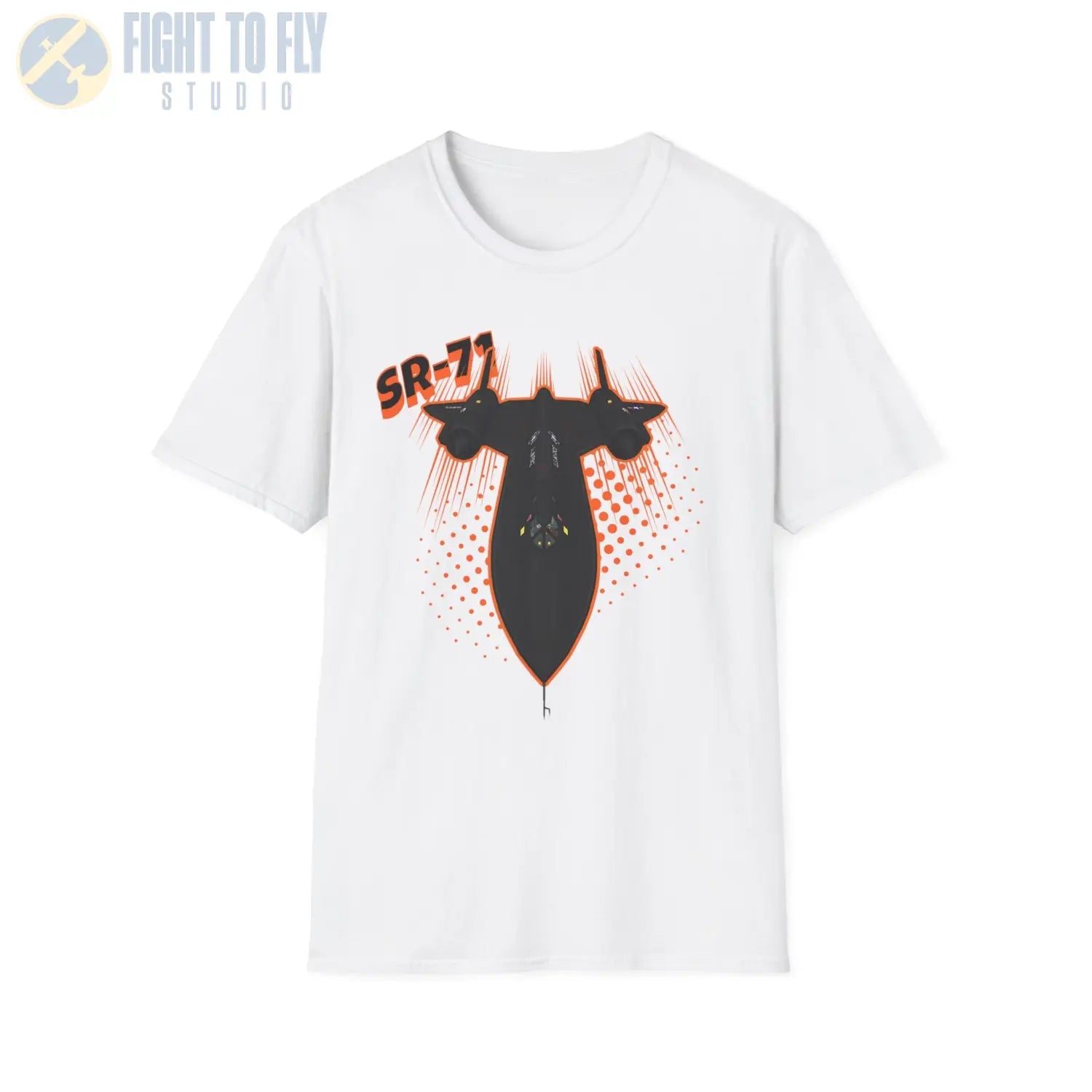 SR-71 Blackbird Comic Style T-Shirt - Pilot gifts - WWII warbird t-shirt