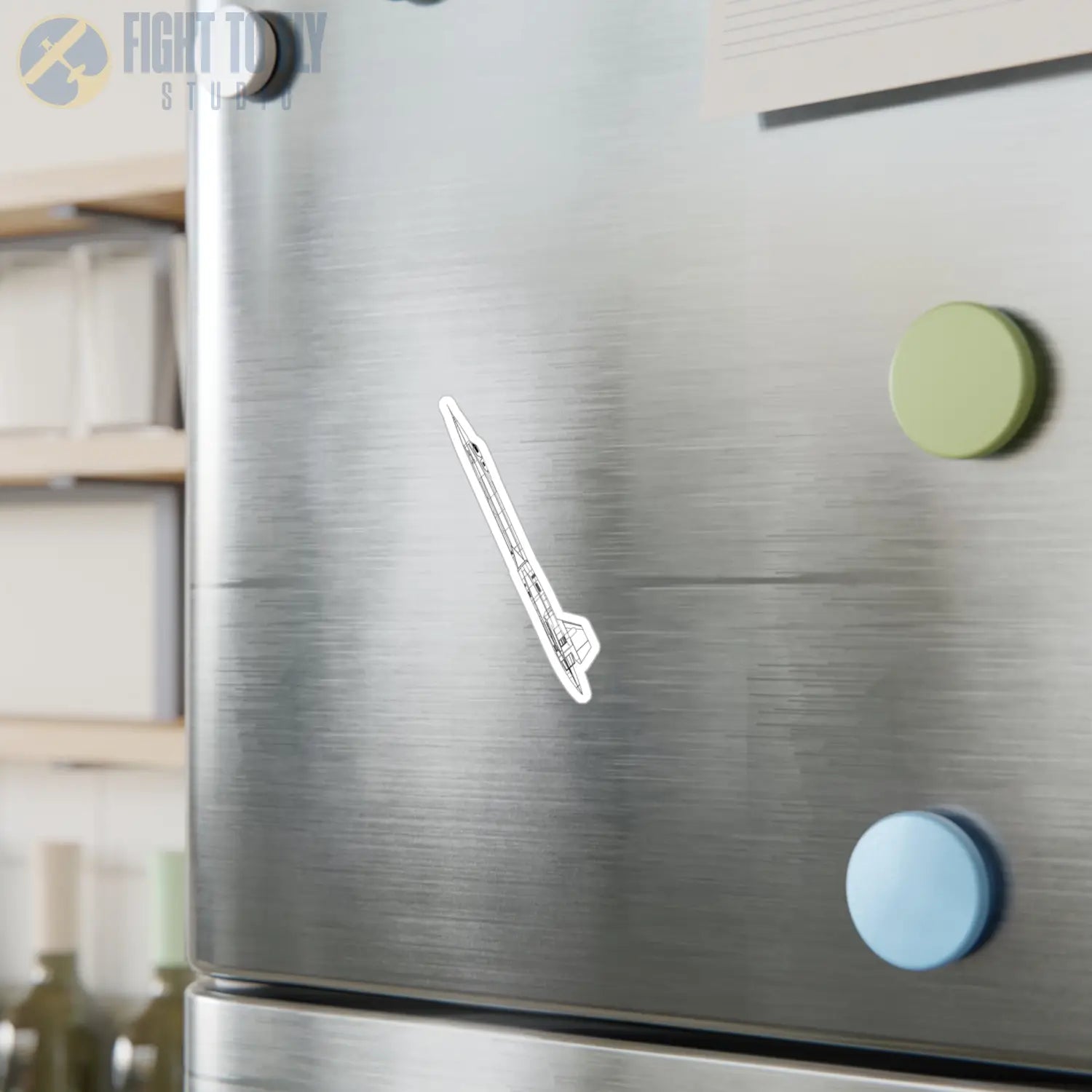 SR-71 Blackbird Kiss-Cut Vinyl Decal - Paper products - Pilot gifts - WWII warbird t-shirt