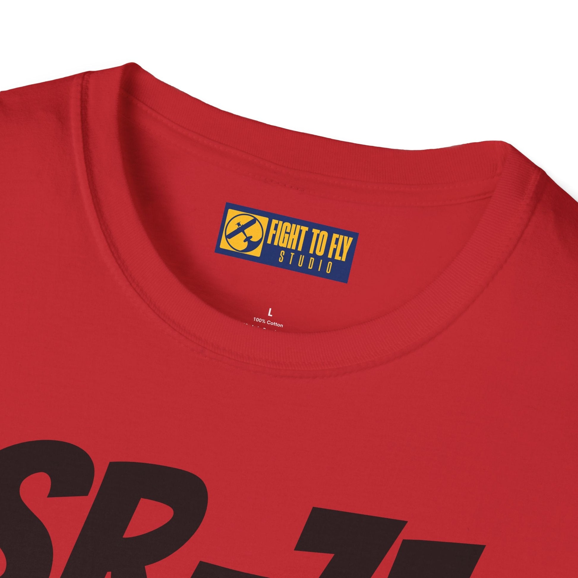 SR-71 Blackbird Side Profile T-Shirt – High-Speed Recon Jet Tee - Gifts for pilots - Aviation apparel