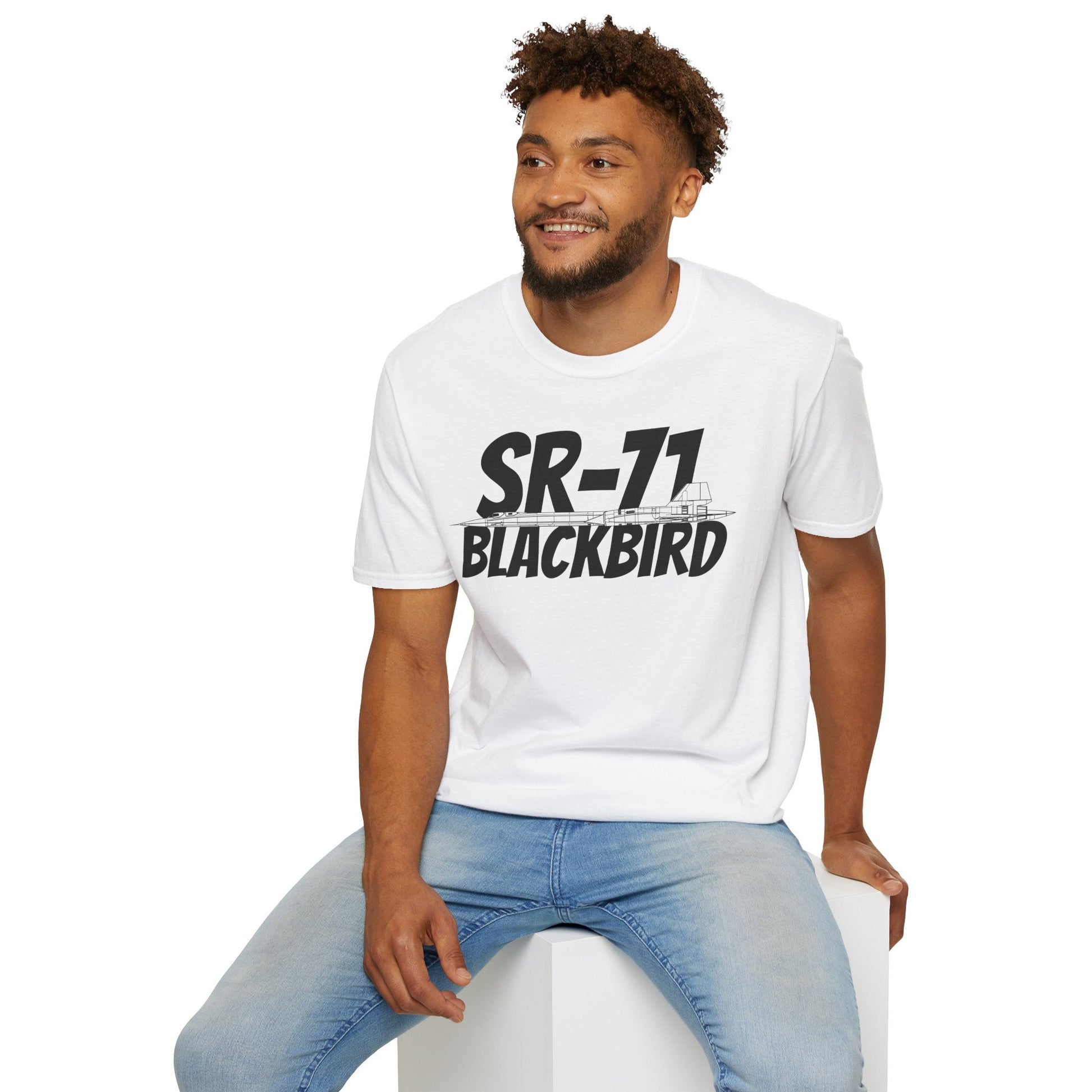 SR-71 Blackbird Side Profile T-Shirt – High-Speed Recon Jet Tee - Gifts for pilots - Aviation apparel