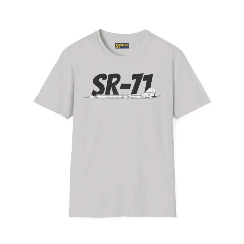 SR-71 Blackbird Side Profile T-Shirt - Pilot gifts - WWII warbird t-shirt