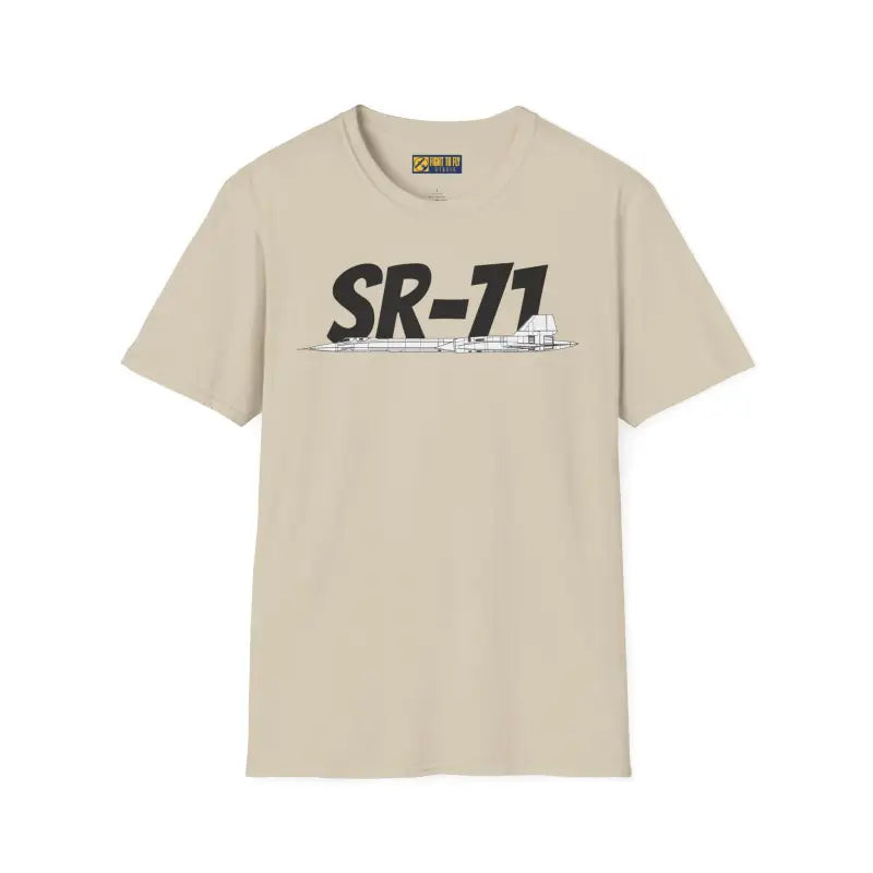 SR-71 Blackbird Side Profile T-Shirt - Pilot gifts - WWII warbird t-shirt