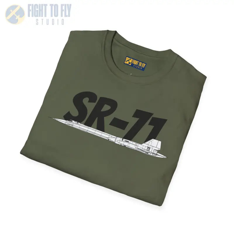 SR 71 Blackbird Side Profile T Shirt Pilot gifts WWII warbird t shirt