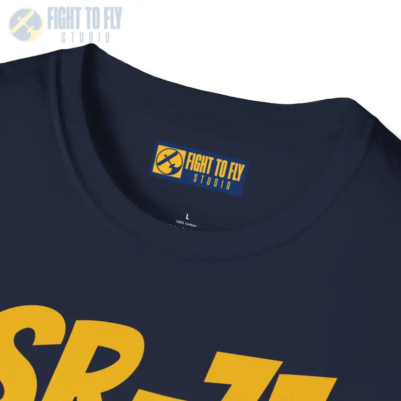SR-71 Blackbird Side Profile T-Shirt - Pilot gifts - WWII warbird t-shirt