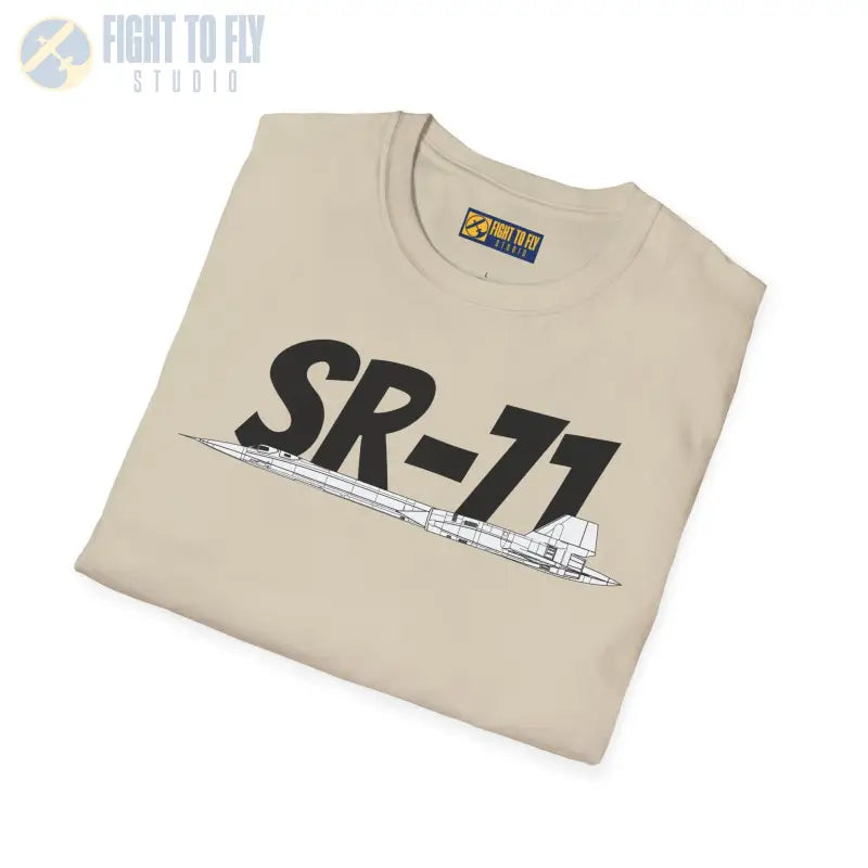 SR-71 Blackbird Side Profile T-Shirt - Pilot gifts - WWII warbird t-shirt