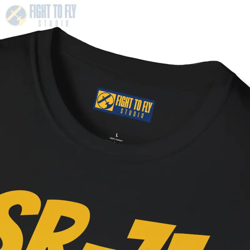 SR-71 Blackbird Side Profile T-Shirt - Pilot gifts - WWII warbird t-shirt