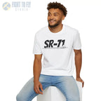 SR-71 Blackbird Side Profile T-Shirt - Pilot gifts - WWII warbird t-shirt