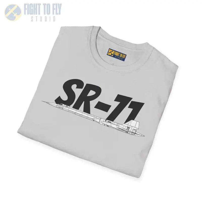 SR-71 Blackbird Side Profile T-Shirt - Pilot gifts - WWII warbird t-shirt