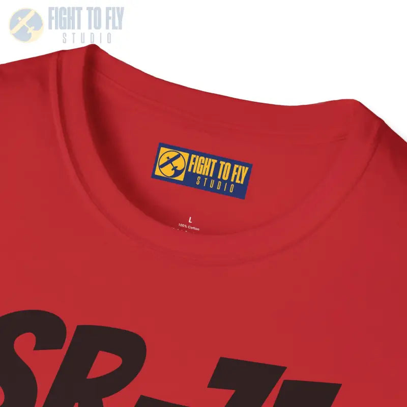 SR 71 Blackbird Side Profile T Shirt Pilot gifts WWII warbird t shirt