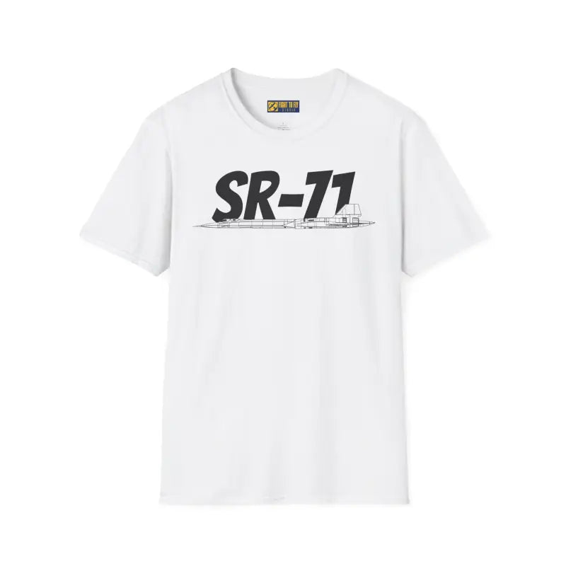 SR-71 Blackbird Side Profile T-Shirt - Pilot gifts - WWII warbird t-shirt