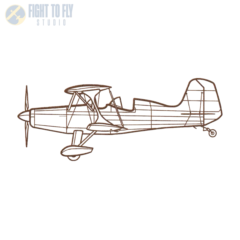 Starduster Too Die Cut Metal Wall Art - Sign - Pilot gifts - WWII warbird t-shirt