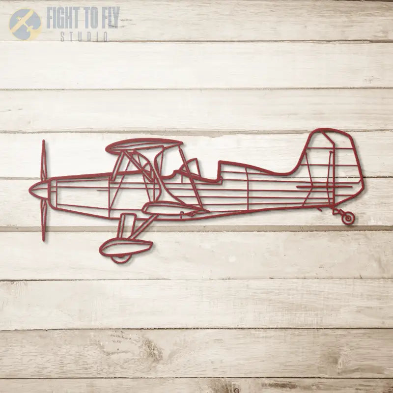 Starduster Too Die Cut Metal Wall Art - Sign - Pilot gifts - WWII warbird t-shirt
