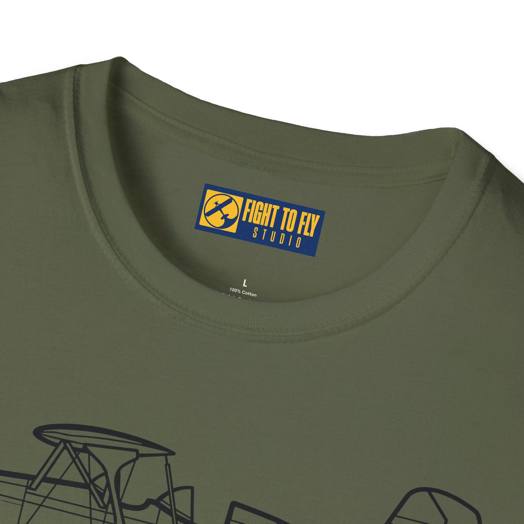 Starduster Too T-Shirt – Classic Homebuilt Biplane Aviation Tee - Gifts for pilots - apparel