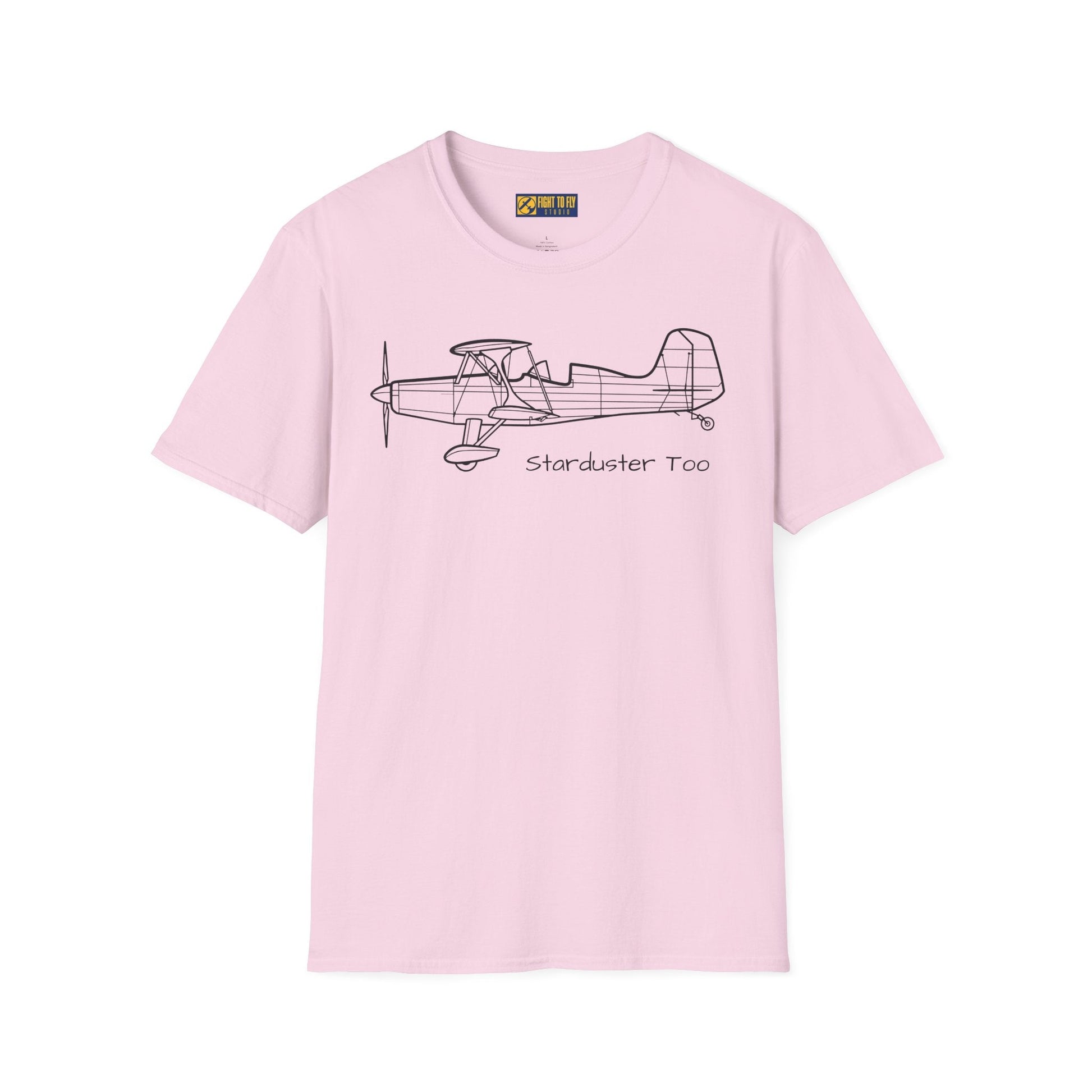 Starduster Too T-Shirt – Classic Homebuilt Biplane Aviation Tee - Gifts for pilots - apparel