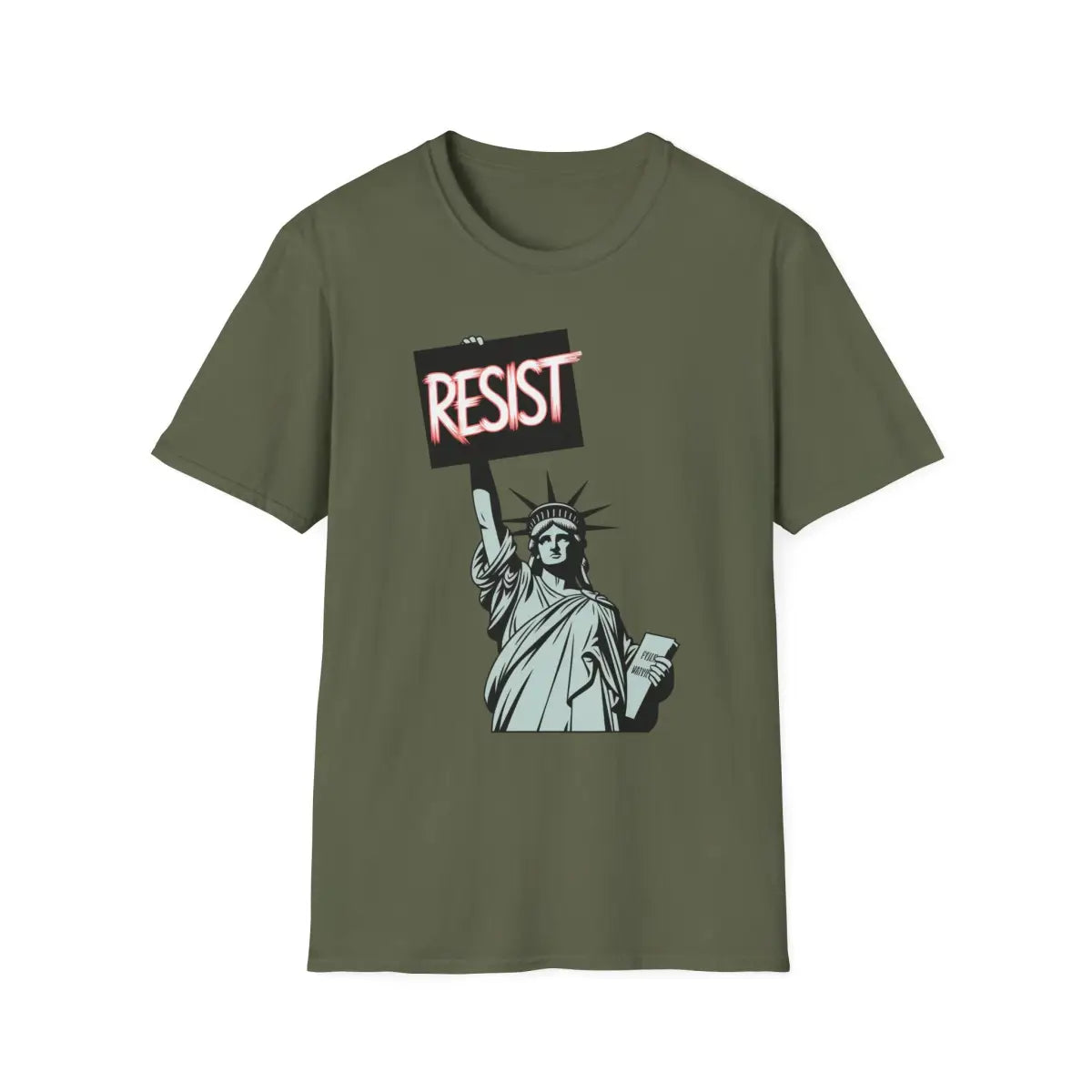 Statue of Liberty - Resist - T-Shirt - Pilot gifts - WWII warbird t-shirt