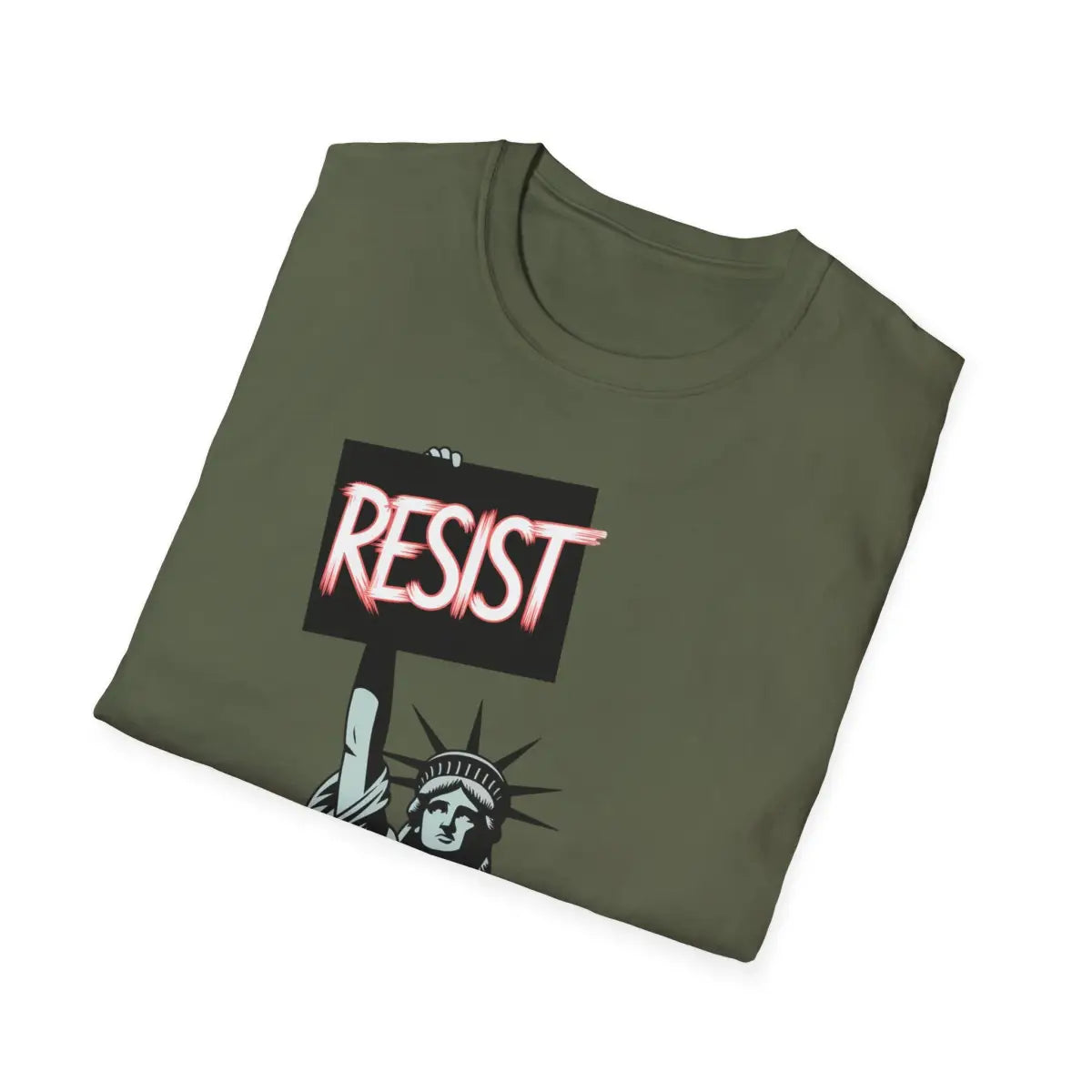 Statue of Liberty - Resist - T-Shirt - Pilot gifts - WWII warbird t-shirt