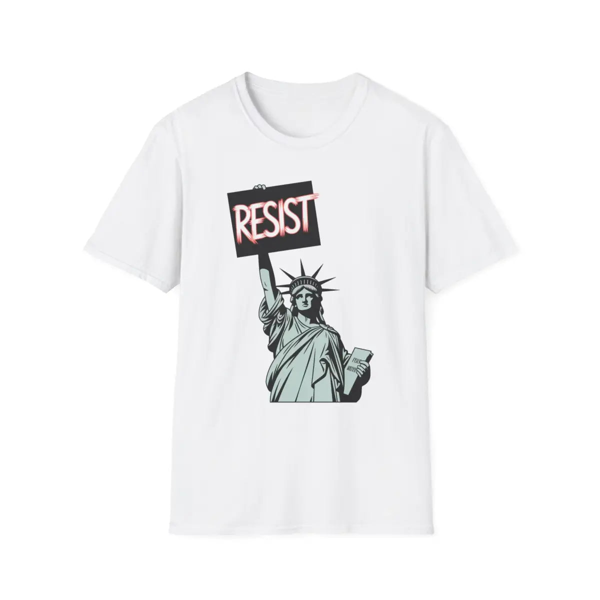 Statue of Liberty - Resist - T-Shirt - Pilot gifts - WWII warbird t-shirt