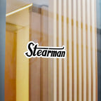 Stearman Kiss-Cut Vinyl Decal - Paper products - Pilot gifts - WWII warbird t-shirt