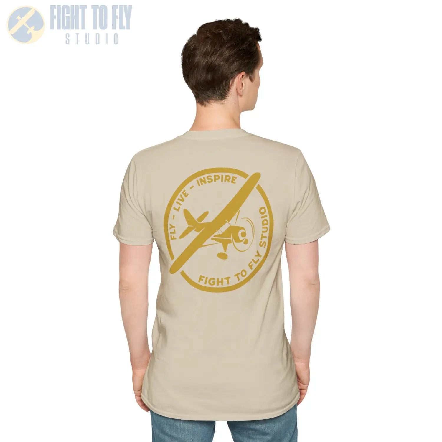 Time to Spare? Go by Air - Stearman - T-Shirt - Pilot gifts - WWII warbird t-shirt