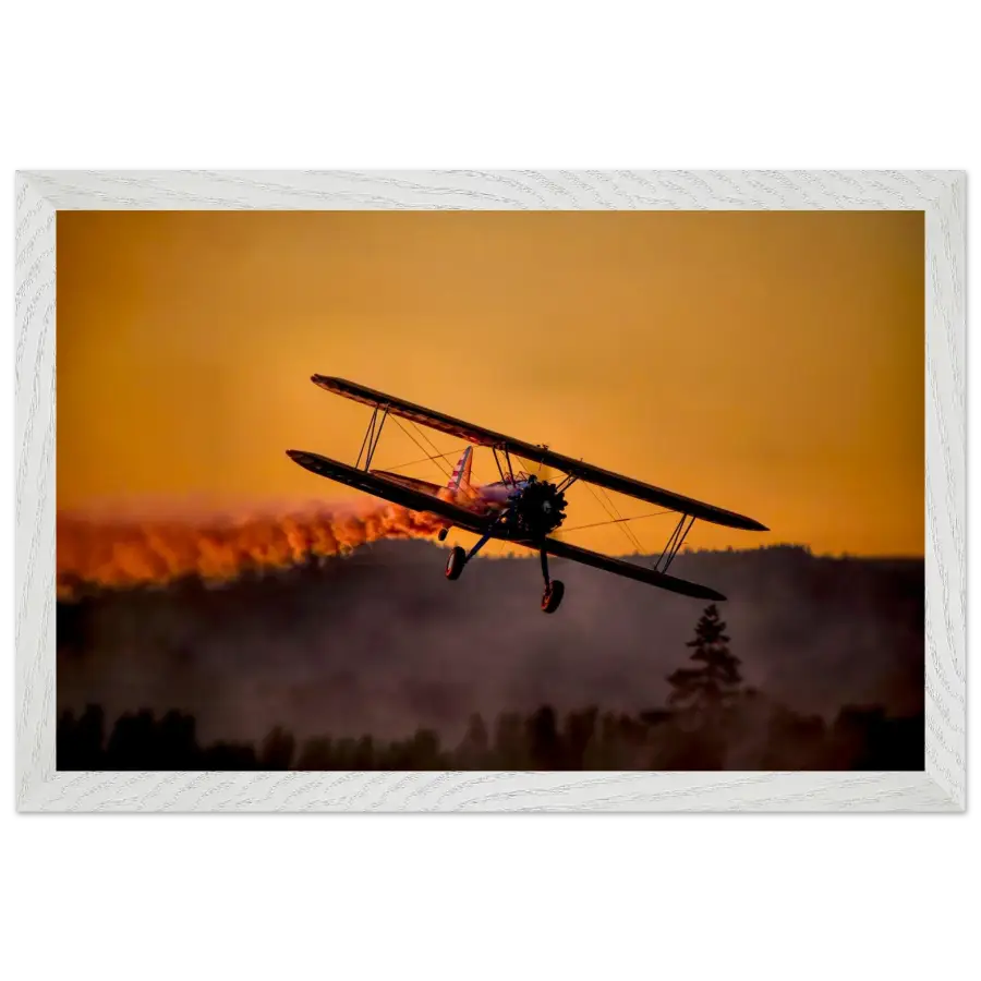 Stearman PT-17 Kaydet - Golden Hour Grace - Print Material - Gifts for pilots - Aviation apparel