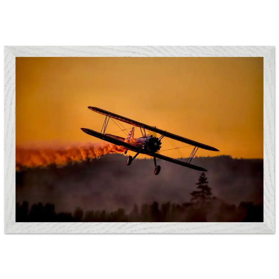 Stearman PT-17 Kaydet - Golden Hour Grace - Print Material - Gifts for pilots - Aviation apparel