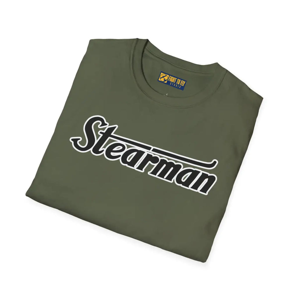 Stearman - T-Shirt - Pilot gifts - WWII warbird t-shirt