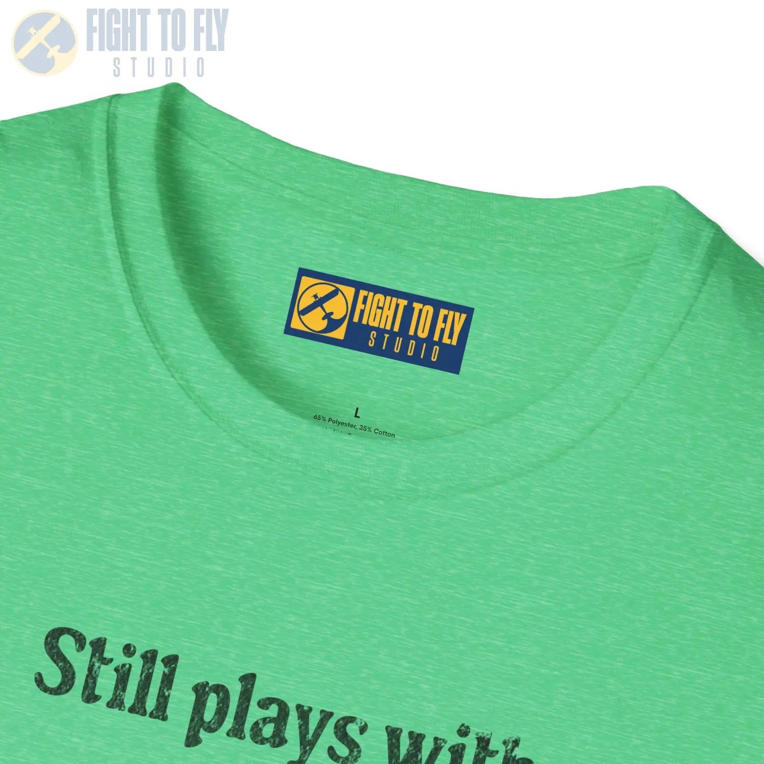 Still Plays With Airplanes - T-Shirt - Pilot gifts - WWII warbird t-shirt