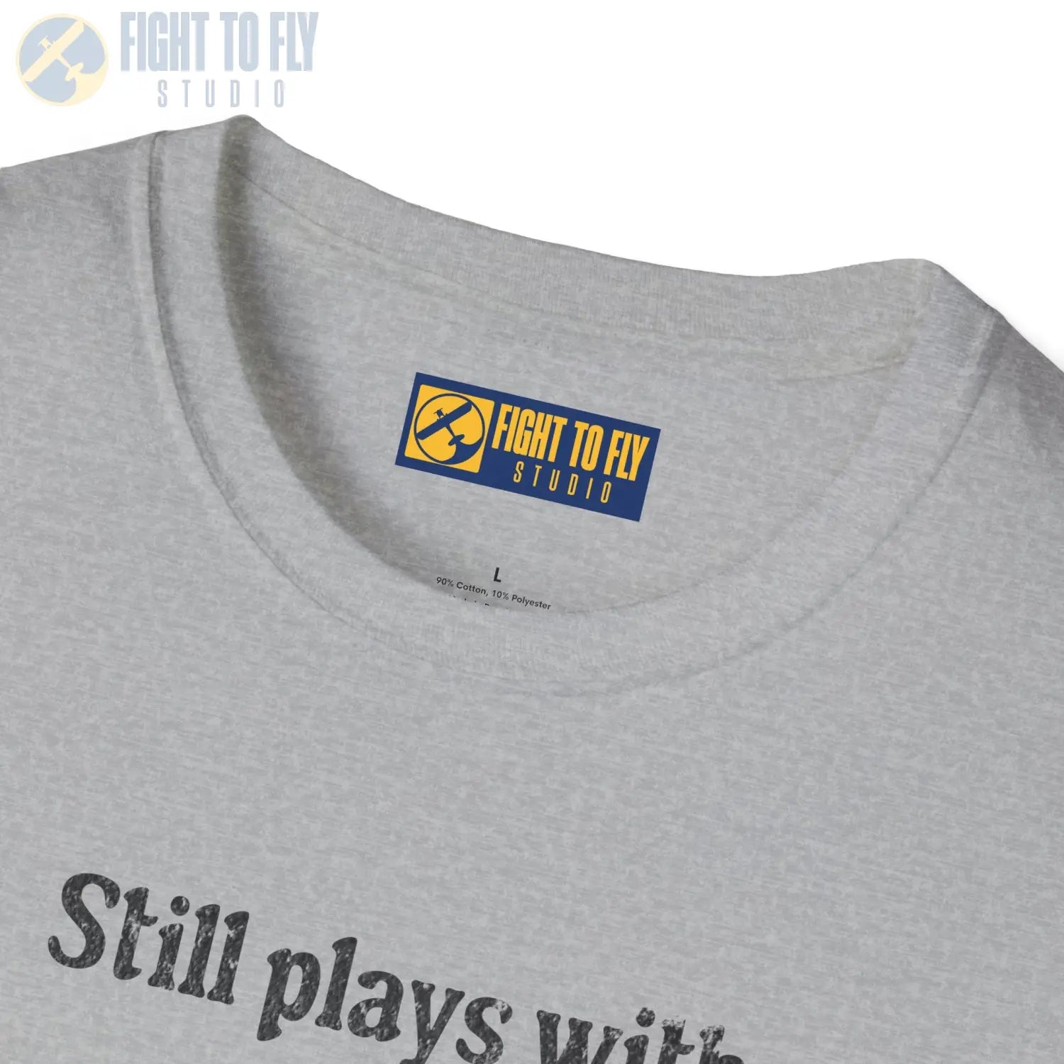 Still Plays With Airplanes - T-Shirt - Pilot gifts - WWII warbird t-shirt