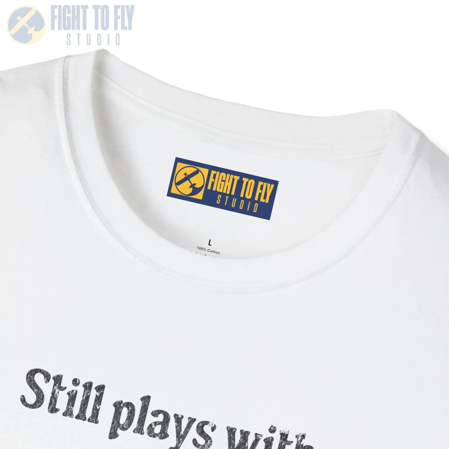 Still Plays With Airplanes - T-Shirt - Pilot gifts - WWII warbird t-shirt