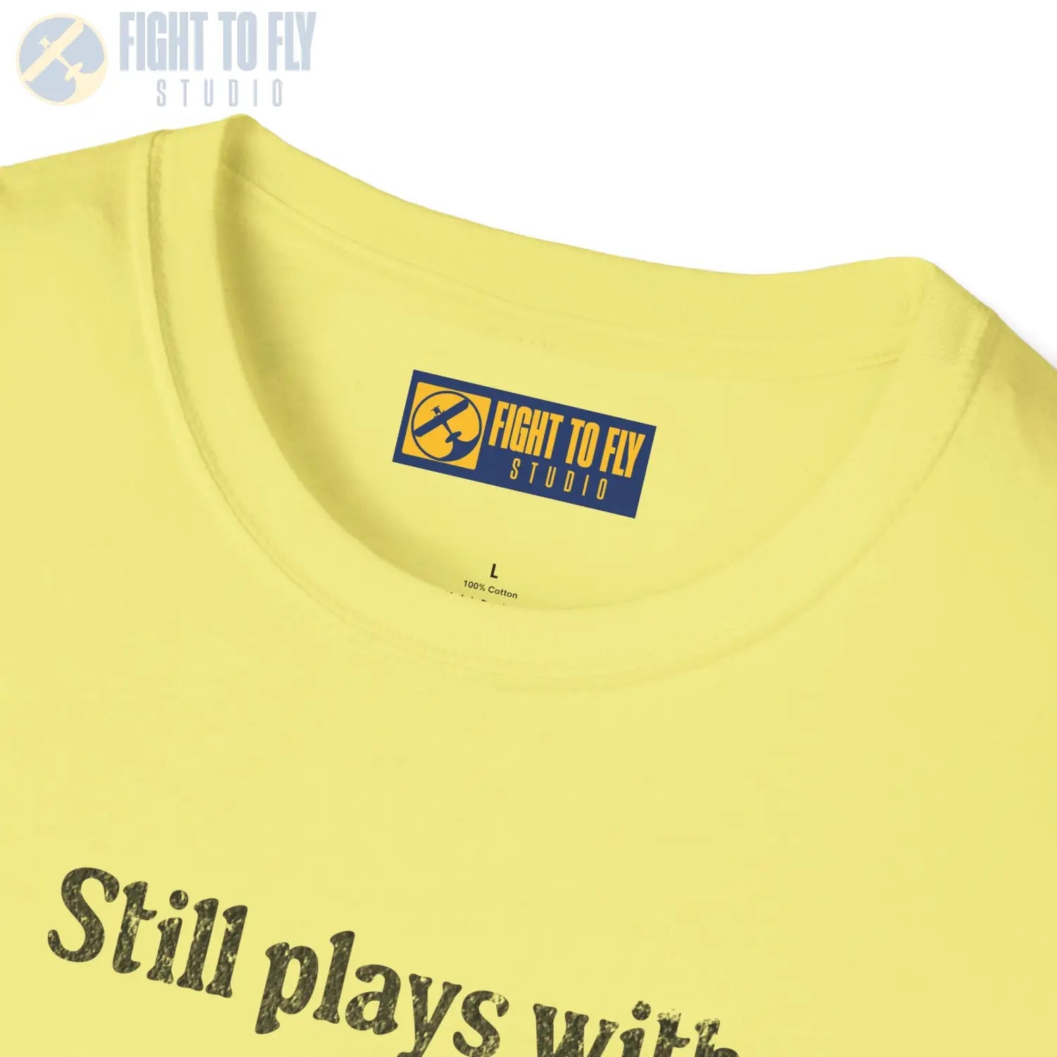 Still Plays With Airplanes - T-Shirt - Pilot gifts - WWII warbird t-shirt