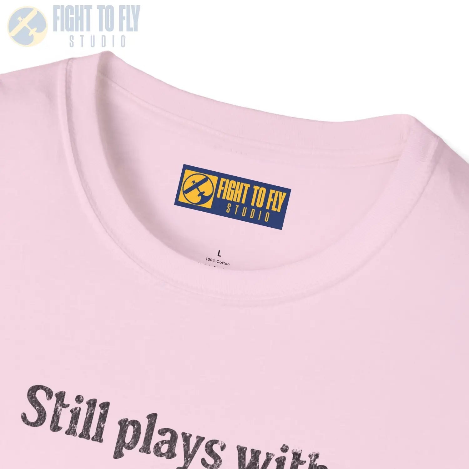 Still Plays With Airplanes - T-Shirt - Pilot gifts - WWII warbird t-shirt