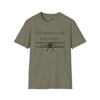 Still Plays With Planes - Stearman - T-Shirt - Pilot gifts - WWII warbird t-shirt