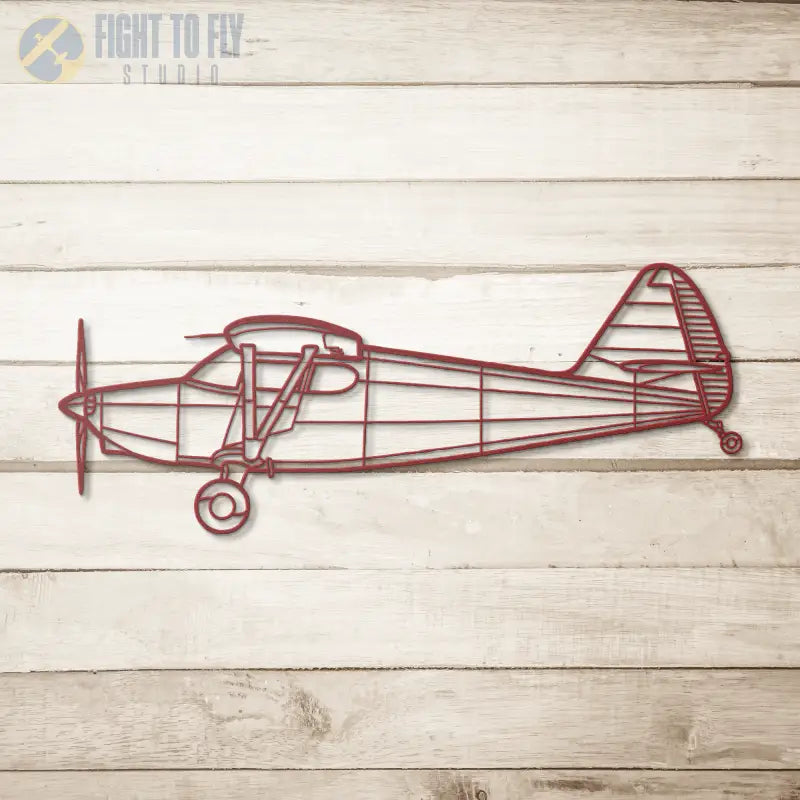Stinson 108-2 Die Cut Metal Wall Art - Sign - Pilot gifts - WWII warbird t-shirt