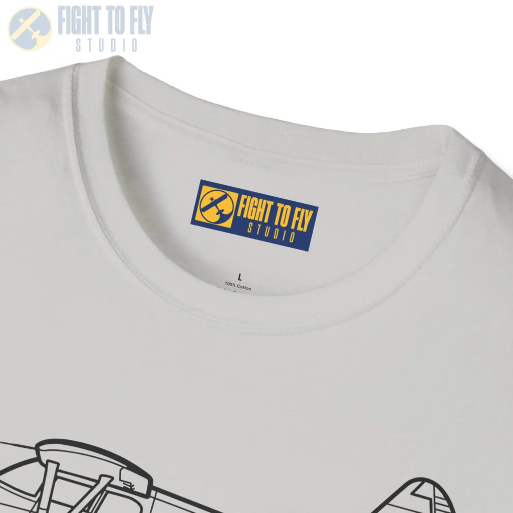 Stinson 108-2 Voyager T-Shirt - Pilot gifts - WWII warbird t-shirt
